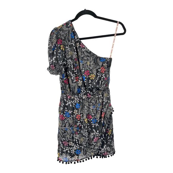 Raga Dress Rain Forest One Shoulder minidress Small S - Picture 2 of 5